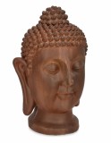 Cumpara ieftin Figurina Buddha fibra sticla maro 39x33x59h