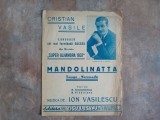 Mandolinatta&rdquo; (Tango-Serenadă) &ndash; Cristian Vasile, Muzica Ion Vasilescu, Super Alhambra, 1937