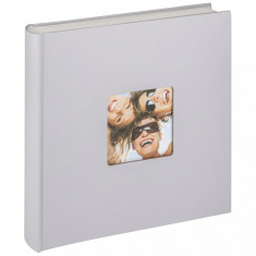 Walther Design Album foto Fun, gri deschis, 30x30 cm, 100 pagini foto