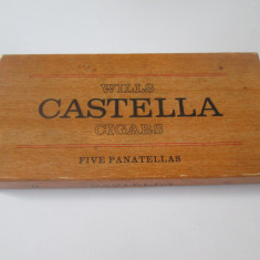 Pachet gol colectie Wills Castella cigars 5 Panatellas