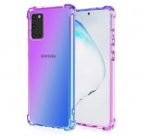 Husa din silicon HAOTIAN pentru Samsung Galaxy A31, violet albastru - RESIGILAT