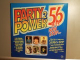 Party Power 2 &ndash; 56 Hits Non Stop &ndash; Selectii &ndash; 2 LP (1977/Teldec/RFG) - Vinil/M-, Pop, decca classics