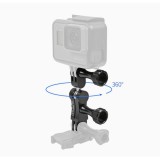 Cumpara ieftin Suport din aluminiu cu bila rotativa, marca Surewo pentry GoPro Hero 13, 12, 11, 10, 9, 8, 7, 6, 5, DJI Osmo Action, YI, Campark, AKASO si altele