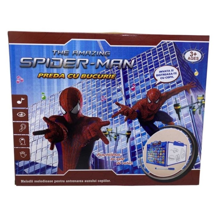 Tableta touch in limba romana Spiderman- sa invatam alfabetul