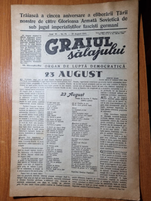 graiul salajului 20 august 1949-5 ani de la eliberarea de sub jugul fascit foto