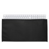 Husa pentru tastatura marime M, Kwmobile, Negru, Plastic, 58896.01