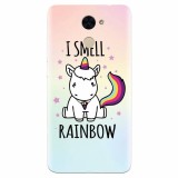 Husa silicon pentru Huawei Enjoy 7 Plus, I Smell Rainbow