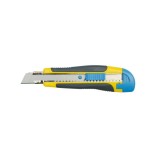 Cutter cu protectie si maner gumat 18 mm Vorel 76182