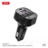 Cumpara ieftin XO MP3 Wireless 30W, USB-A + USB-C, negru (model BCC17)
