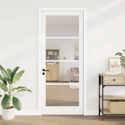 vidaXL Ușă Interior cu Sticlă &amp;quot;ORKDAL&amp;quot; Alb 93x232x4 cm foto