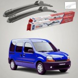 Cumpara ieftin Ștergătoare Renault Kangoo I MPV 1997-2007 | Set Față Flat &ndash; TeamCar&reg;