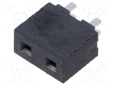 Conector şiruri pini soclu tată 2x5,08mm THT SAMTEC foto