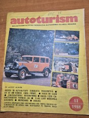 revista autoturism noiembrie 1988