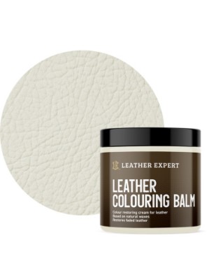 Balsam Colorant Piele Leather Expert Balm, Ivory, 250ml foto