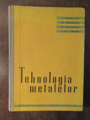 TEHNOLOGIA METALELOR-T.NEGRESCU foto