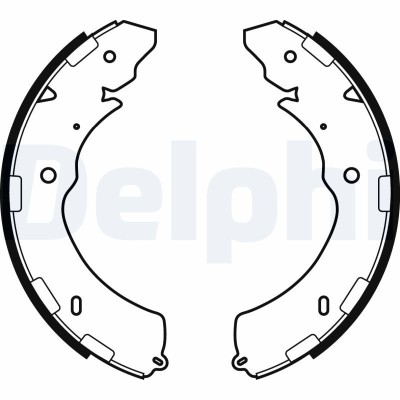 DELPHI LS2064 Set saboti frana foto