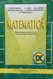 C. Nastasescu, C. Nita - Matematica manual pentru clasa a IX-a M1, M2, 2000, Didactica si Pedagogica