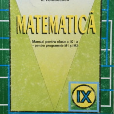 C. Nastasescu, C. Nita - Matematica manual pentru clasa a IX-a M1, M2