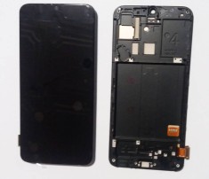 Display ecran cu Touchscreen si Rama pentru Samsung A40, A405, Incell, Negru
