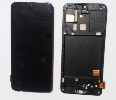 Display ecran cu Touchscreen si Rama pentru Samsung A40, A405, Incell, Negru foto