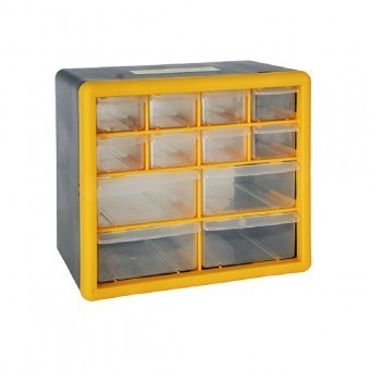 Organizator accesorii Strend Pro SBx3045-B, 12 sertare, 265x160x235 mm foto