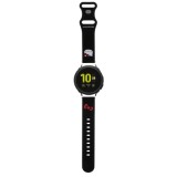 Curea pentru Samsung Watch 4/5, Huawei Watch GT 3 (42mm)/GT 3 Pro (43mm) - Hello Kitty Strap Silicone Kitty Head (HKUWMSCHBLK) - Black