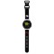 Curea pentru Samsung Watch 4/5, Huawei Watch GT 3 (42mm)/GT 3 Pro (43mm) - Hello Kitty Strap Silicone Kitty Head (HKUWMSCHBLK) - Black