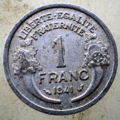 1.162 FRANTA WWII 1 FRANC 1941