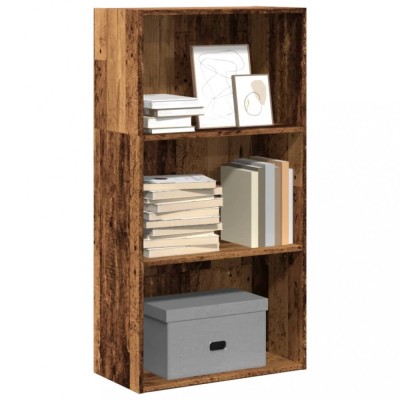 vidaXL Bibliotecă, lemn vechi, 60x30x114 cm, lemn prelucrat 857906 foto