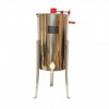 Centrifuga manuala apicola, extractor miere din inox cu 3 rame