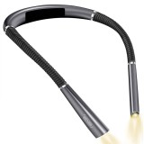 Cumpara ieftin Lampa LED pentru Citit cu Pozitionare pe Gat, 3 Tipuri de Lumina, Gri