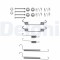 DELPHI LY1241 Set accesorii, sabot de frana