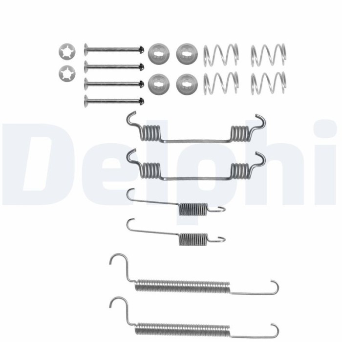 DELPHI LY1241 Set accesorii, sabot de frana