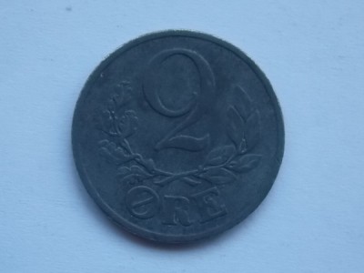 2 ORE 1942 DANEMARCA-zinc foto