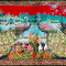 2 Pauni - carpeta persana originala vintage 190 x 116 cm