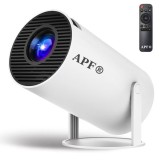 Proiector Portabil APF&reg; HY300 PRO HD, Android 11, Wifi6, 4K, 1280x720P, 280 ANSI Lumeni &ndash; Home Theatre Compact si Versatil