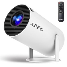 Proiector Portabil APF&reg; HY300 PRO HD, Android 11, Wifi6, 4K, 1280x720P, 280 ANSI Lumeni &ndash; Home Theatre Compact si Versatil