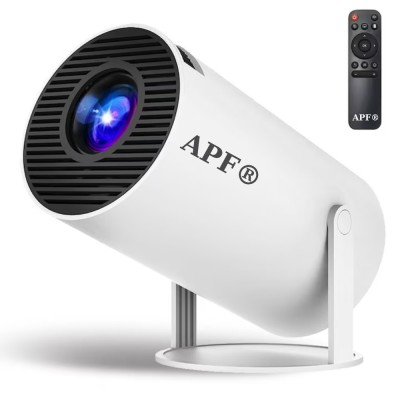 Proiector Portabil APF&amp;reg; HY300 PRO HD, Android 11, Wifi6, 4K, 1280x720P, 280 ANSI Lumeni &amp;ndash; Home Theatre Compact si Versatil foto