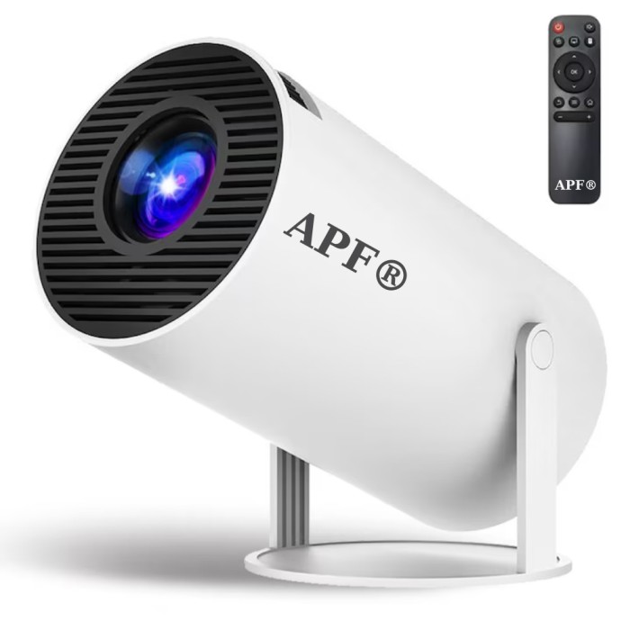 Proiector Portabil APF&reg; HY300 PRO HD, Android 11, Wifi6, 4K, 1280x720P, 280 ANSI Lumeni &ndash; Home Theatre Compact si Versatil