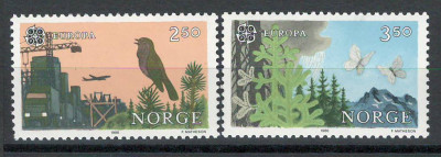 Norvegia 1986 MNH - Europa: Conservarea naturii, nestampilat foto