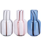 Cumpara ieftin Set 3 vaze flori sticla multicolora 13 x 24 cm