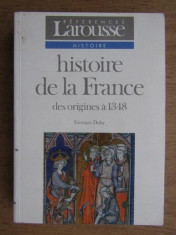 Larousse Histoire de la France. 3 volume set complet foto