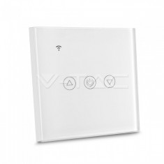 &amp;amp;#206;ntrerup&amp;amp;#259;tor Dimmer EU WIFI Compatibil Amazon Alexa &amp;amp; Google Home Alb V-Tac SKU-8433 foto