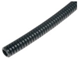 Tub de protecție poliamidă 6 neagră 25mm -40&divide;120&deg;C