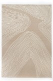 Cumpara ieftin Covor Premium Model DYWAN ETNA BEIGE, Bej, Marime 160 x 230 cm, Tesatura Plata, Poliester, Bumbac, Antiderapant, Antialergic, Living, Dormitor, Sufrag