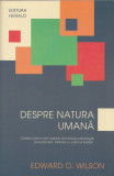 Despre natura umana - Edward Wilson