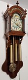 Ceas de perete cu pendul si 3 greutati Hermle-Westminster