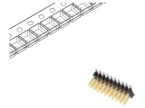 Conector pini tată 20 pini vertical SMT Minitek127&reg;