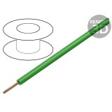 Cablu Electric PVC Verde 1mm2 10m