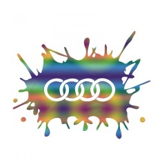 Sticker Audi Splash